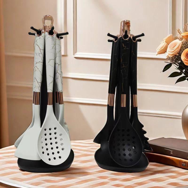 7PCS SILICON COOKING SPOON