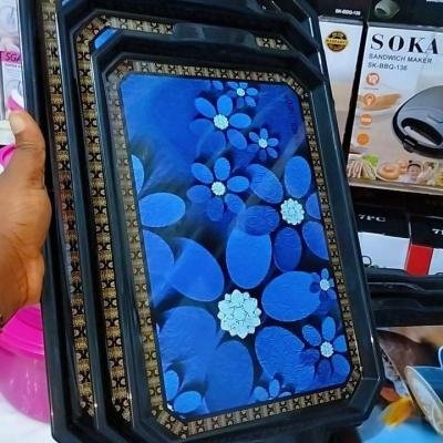 3PCS PLASTIC TRAY SET