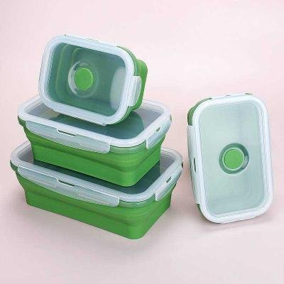 COLLAPSIBLE 4IN1 STORAGE BOWL WITH COVER