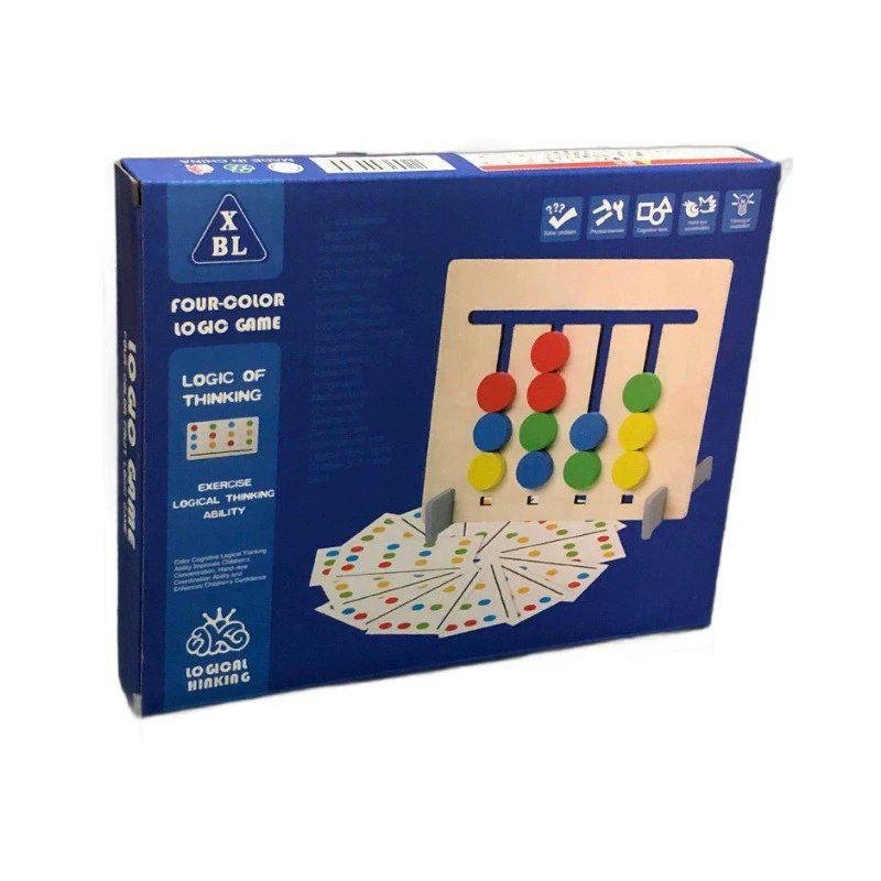 CHILDREN FOUR COLOUR LOGIC GAME