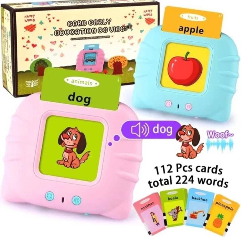 112PCS CARD KIDS EARLY LEARNING EDUCATIONAL DEVICE