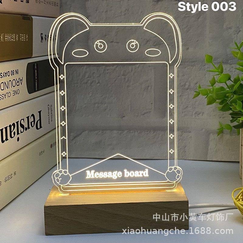 DIY ACRYLIC MESSAGE BOARD