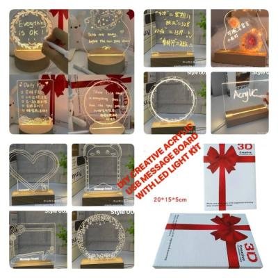 DIY ACRYLIC MESSAGE BOARD