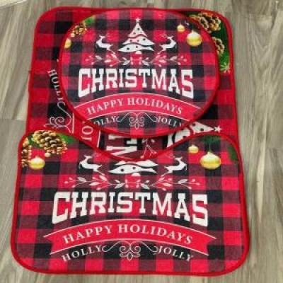 3 in 1 Christmas Design Footmats