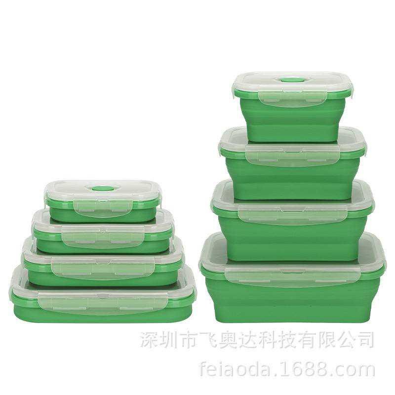 COLLAPSIBLE 4IN1 STORAGE BOWL WITH COVER