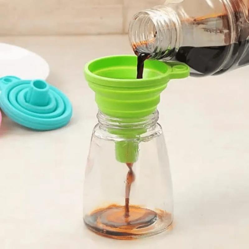 C0LLAPSIBLE SILICON FUNNEL(SMALL)